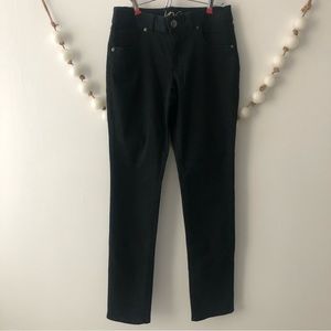 INC Denim Black Jeans Skinny Leg Regular Fit Size 6